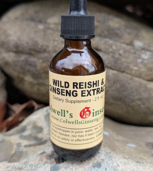 Wild Reishi & Ginseng Root Extract  2 fl oz