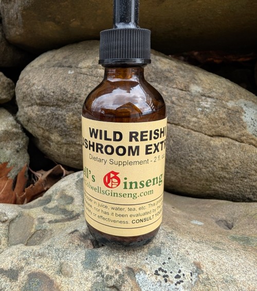 Wild Reishi Mushroom Extract  2 fl oz